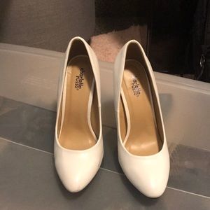 White Charlotte Russe heels